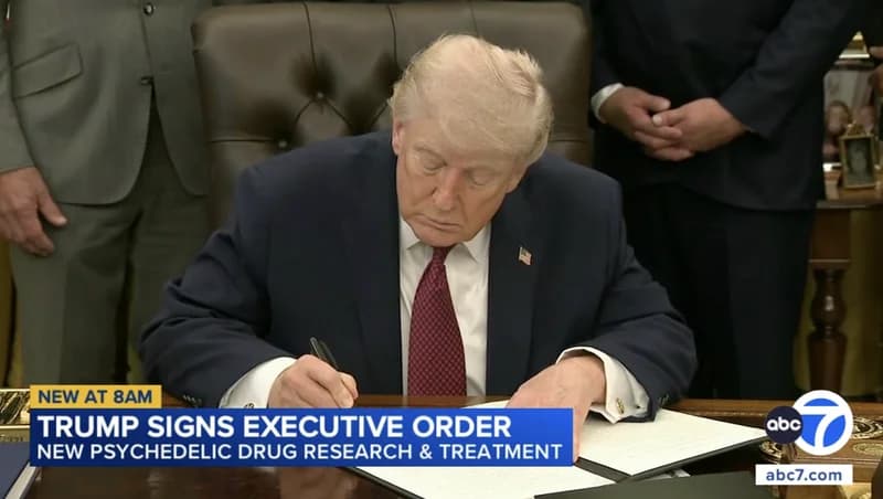 Trump acelera psicodélicos: qué significa para la industria cannábica